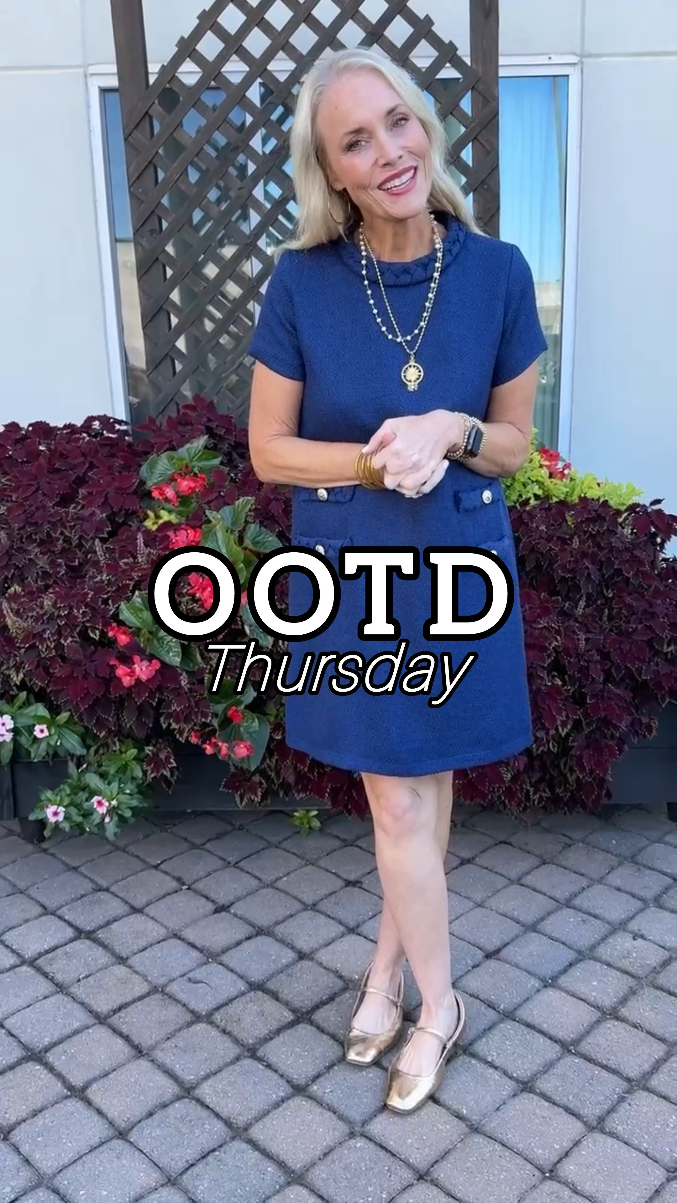 Today’s OOTD, I’m channeling classic Jackie O vibes with this Amazon ‘Look for Less’ dress that’s simple, timeless, and perfect for the occasion. Paired with my gold Dolce Vita Mary Jane flats for a touch of understated shine, and layered with my everyday jewelry, including some of my favorite pearl pieces from Jennifer Ponson, this look feels both classy and meaningful. 

Sending you all love today. Follow for more midlife style inspiration!



#LTKFindsUnder50 #LTKVideo #LTKOver40