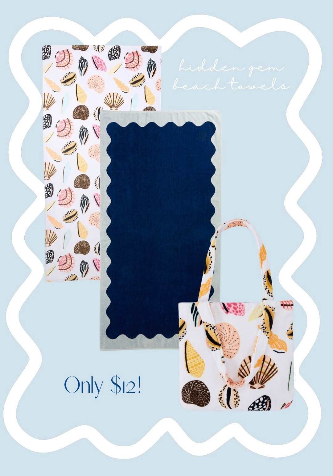 Beach towels
Seashell 
Scallop towel 

#LTKSwim #LTKTravel #LTKSeasonal