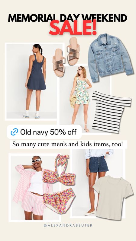 Old navy sale // clothing sale // look for less // affordable style // kids sale // kids clothes // cute outfits // summer outfits 

#LTKSeasonal #LTKfindsunder50 #LTKsalealert