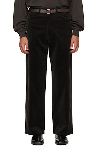 Brown Finx Corduroy Trousers | SSENSE