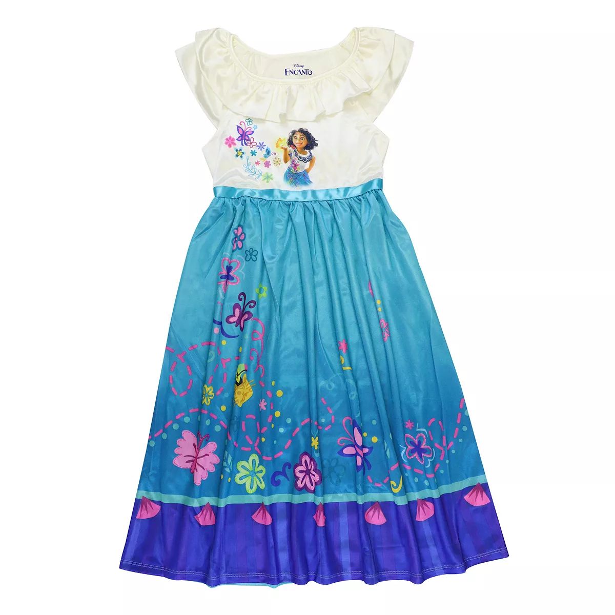 Disney's Encanto Mirabel Girls 4-8 "Encanto Garden" Fantasy Gown Nightgown | Kohl's