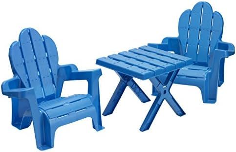 American Plastic Toys Adirondack Table and Chairs | Amazon (US)