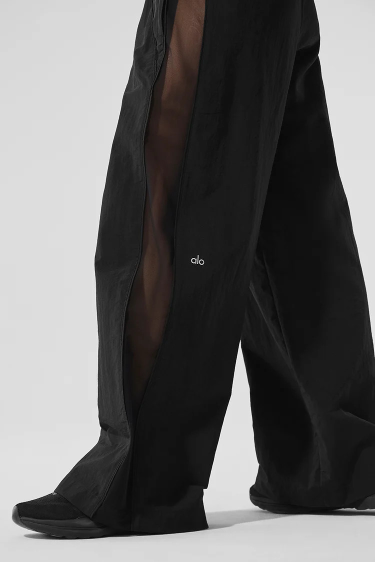 High-Waist Origin Wide Leg Track Pant | Alo Yoga