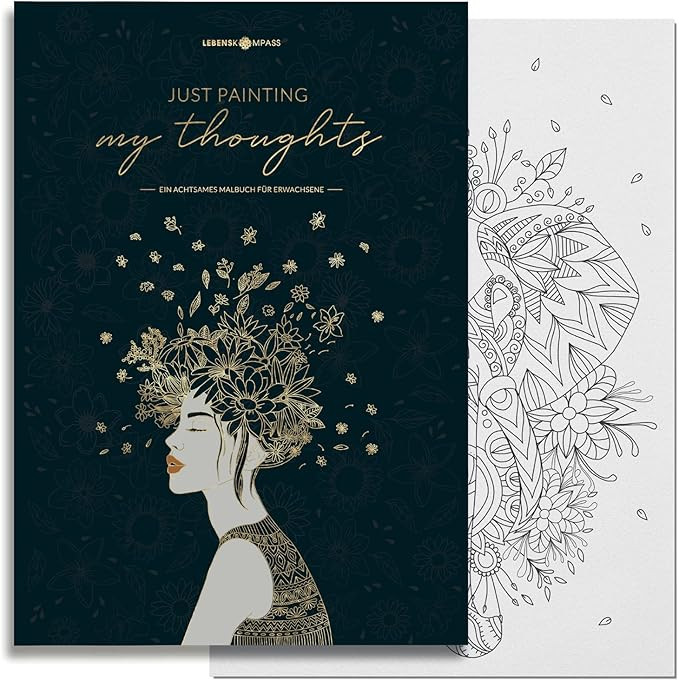 My Thoughts - Mandala Malbuch für Erwachsene Entspannung von Lebenskompass® - Mandalas für Erw... | Amazon (DE)