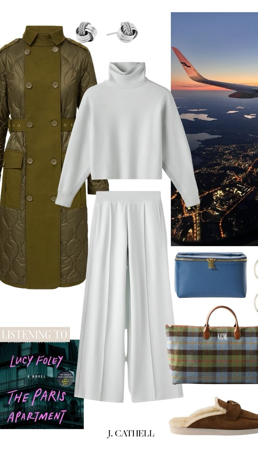 Travel days, but make them intentional. ✈️
These are my go-to chic travel outfits for long flights—polished enough to arrive feeling pulled together, comfortable enough to actually relax en route.

Think:
• Soft, elevated lounge sets that don’t wrinkle
• Layered outerwear for cold cabins + warm arrivals
• Hands-free totes, cozy slides, and sneakers you can walk miles in
• Neutral palettes that mix, match, and always feel timeless

Whether you’re flying for the holidays, heading into a busy season of travel, or just want to upgrade your airport style, these looks prove that comfortable travel outfits can still feel refined.

Save this for your next trip ✨
Shop everything linked on my LTK

#TravelOutfits #AirportStyle #ChicTravel #TravelCapsuleWardrobe #ElevatedBasics #ComfortableAndChic #WhatToWearFlying #LoungewearStyled





#LTKOver40 #LTKHoliday #LTKSeasonal