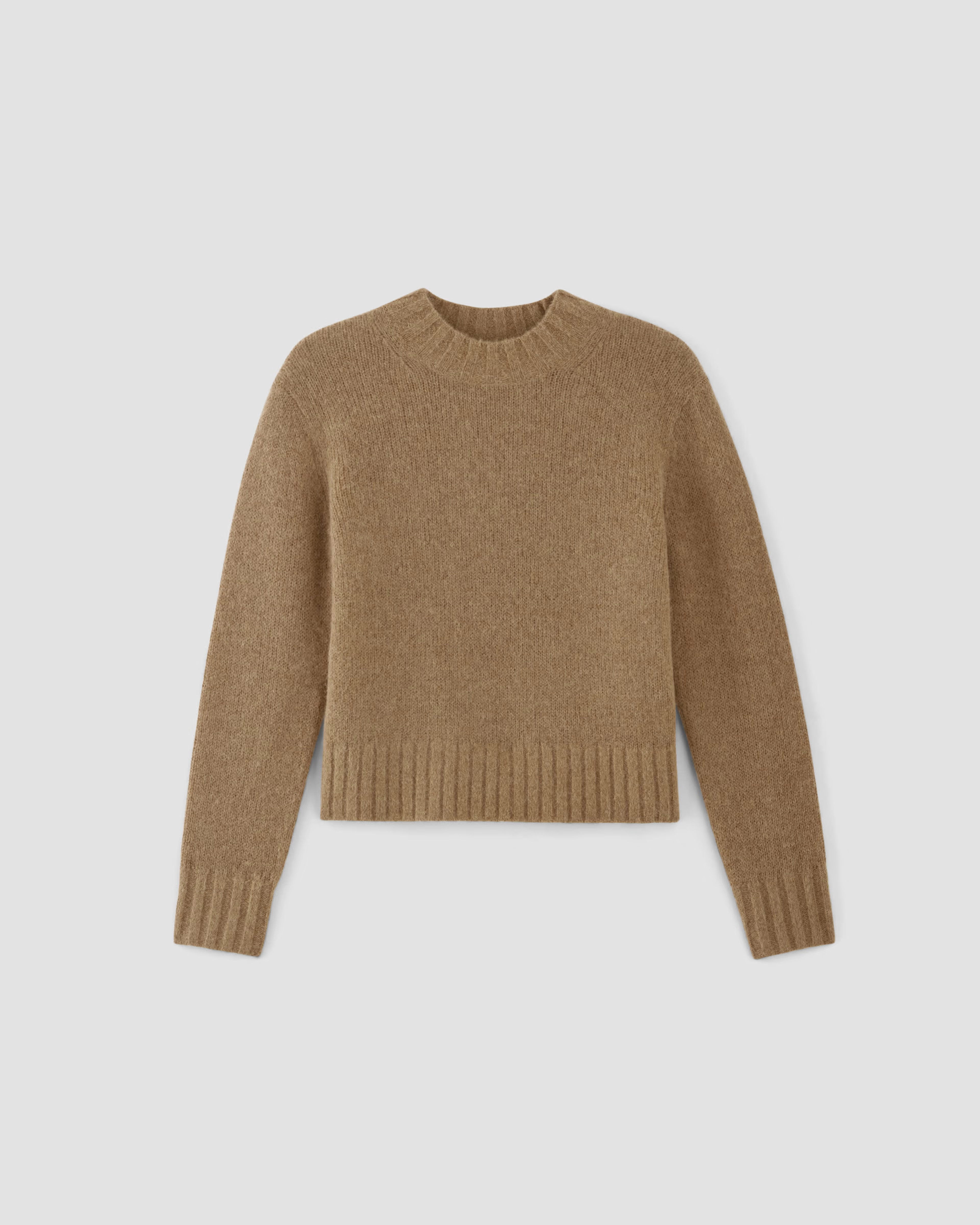 The Alpaca Cropped Crewneck Sweater | Everlane
