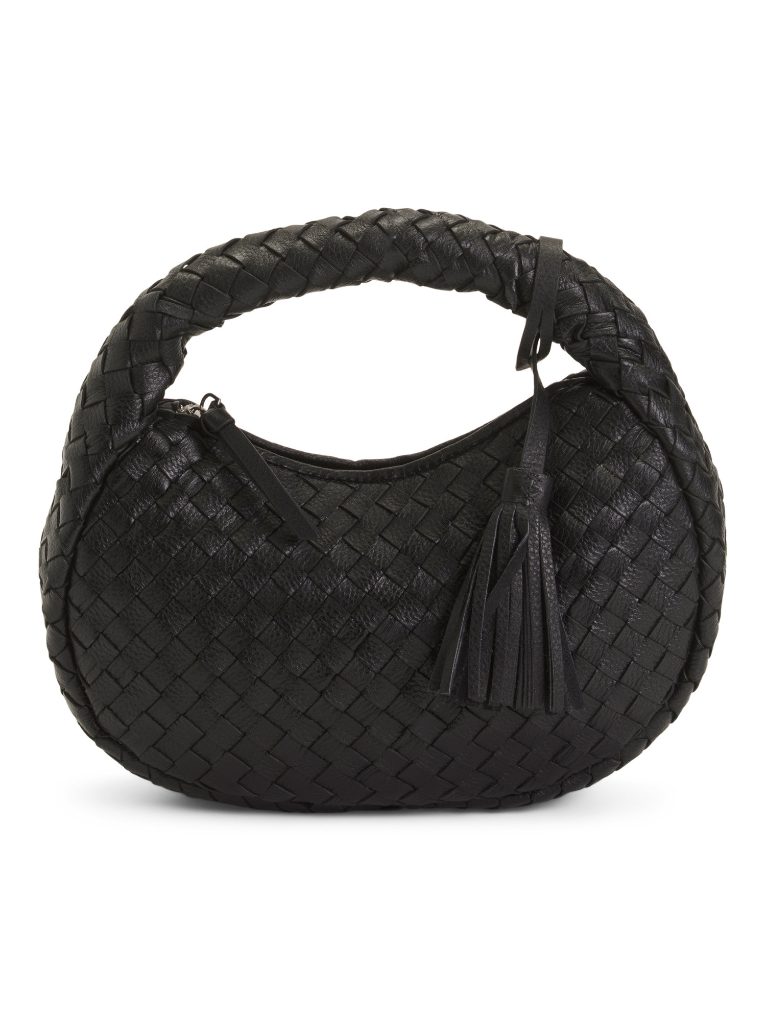 Leather Small Woven Baguette Bag | Handbags | Marshalls | Marshalls