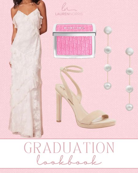 Feel like a princess on your graduation day with this look! 🎓💖

#LTKparties #LTKshoecrush