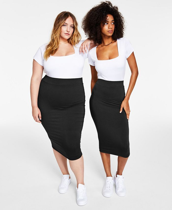 Bodycon Midi Skirt, XXS-4X, Created for Macy's | Macys (US)