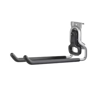 Rubbermaid FastTrack Garage 10-in Silver Steel Multipurpose Hook | Lowe's