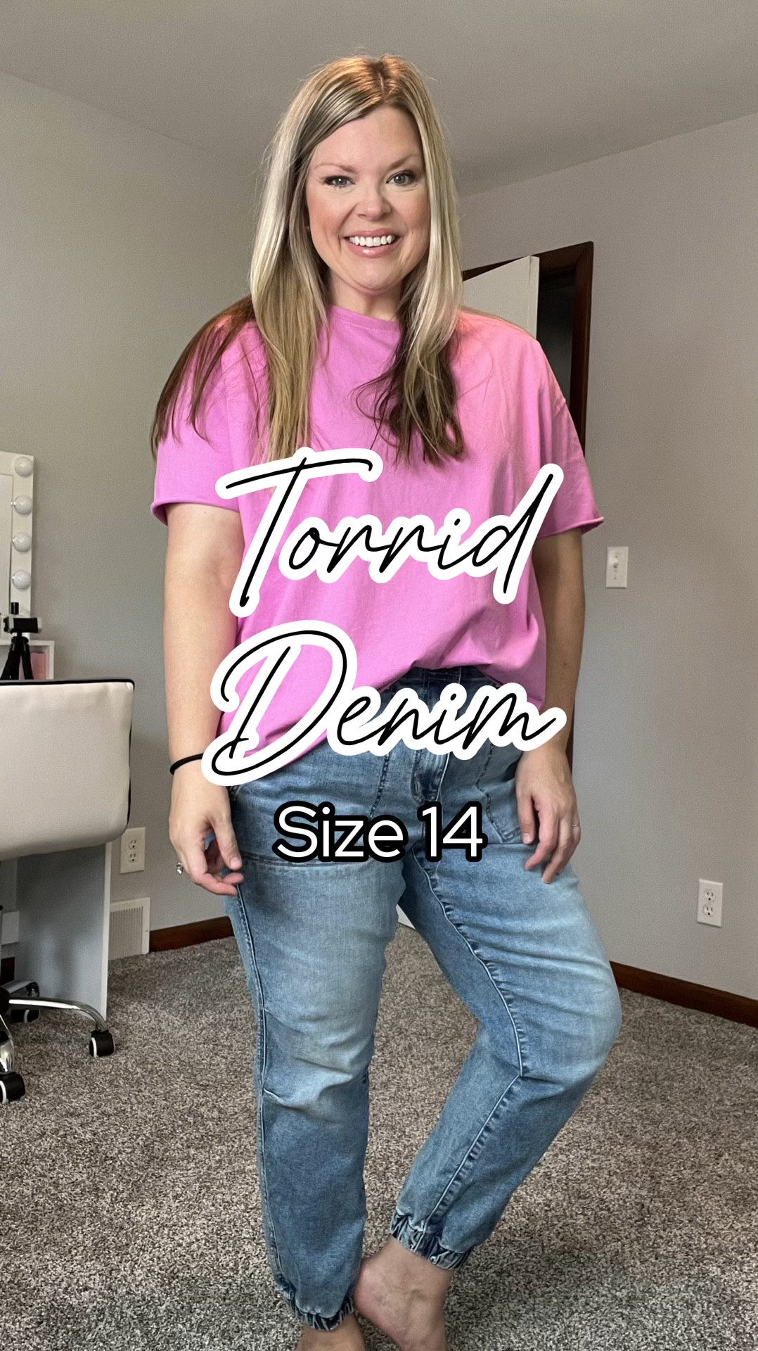 Torrid has launched NEW DENIM 👖 

I am so impressed with the quality of Torrid’s Denim! I love brands that are size inclusive and plus size friendly. 

#sponsored

I am wearing a size 14 in all 5 of these styles. I love the wide leg style of these jeans and capris. 

The cuffed ankles of the Jogger Super Stretch jeans make them SO TRENDY and comfy! They are squat proof! 

Torrid has sizes 10-30 and their size charts are very accurate!! 

#LTKVideo #LTKPlusSize #LTKMidsize