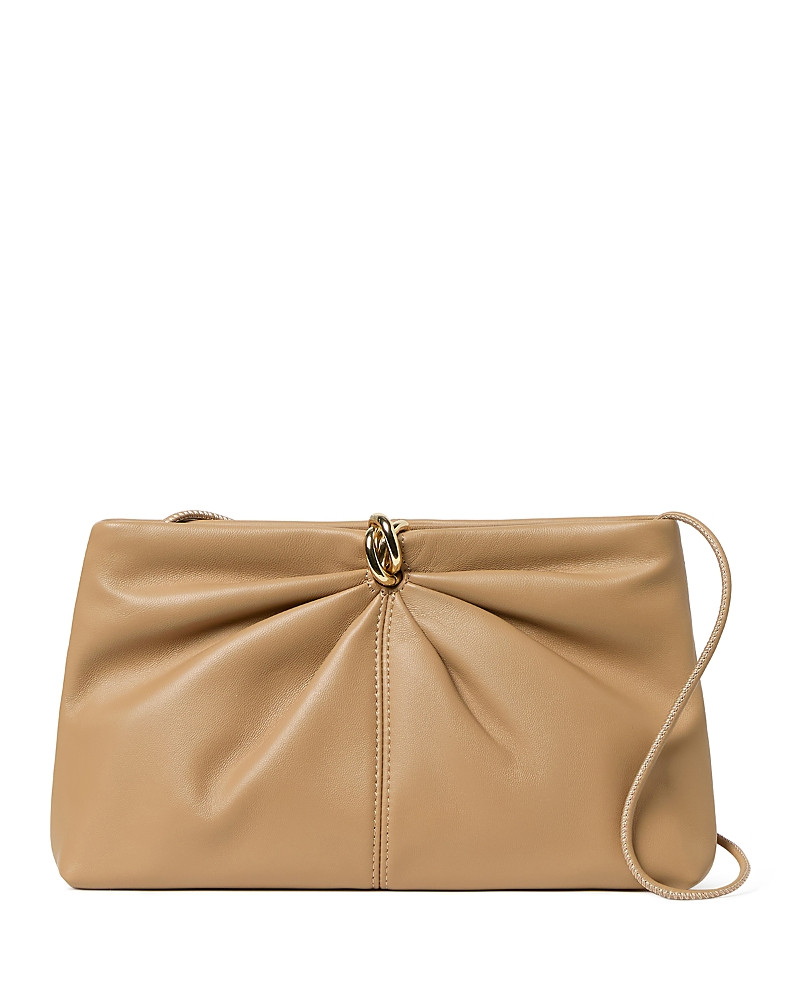 Loeffler Randall Corrine Gathered Leather Clutch | Bloomingdale's (US)