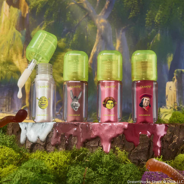 Shop Totally Swamped - Glossy Lip Set | ColourPop® x Shrek Collab | Colourpop