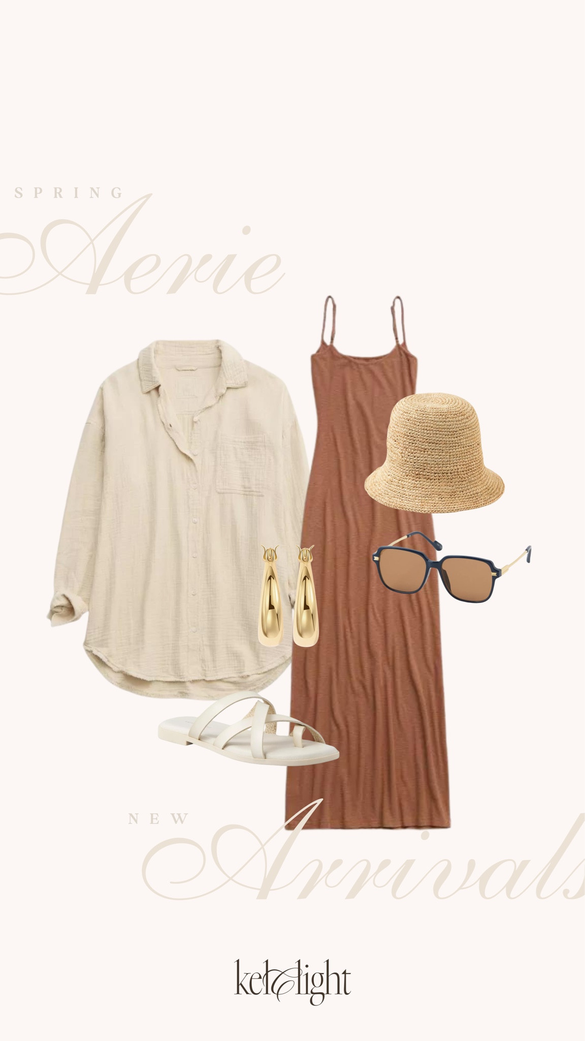 AERIE NEW ARRIVALS🤎 loving everything from Aerie and has me SO excited for spring fashion #spring #aerie #springdress  

#LTKsalealert #LTKmidsize #LTKstyletip