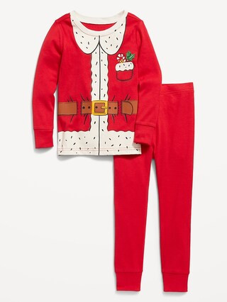 Unisex Matching Christmas Snug-Fit Pajamas for Toddler & Baby | Old Navy (US)