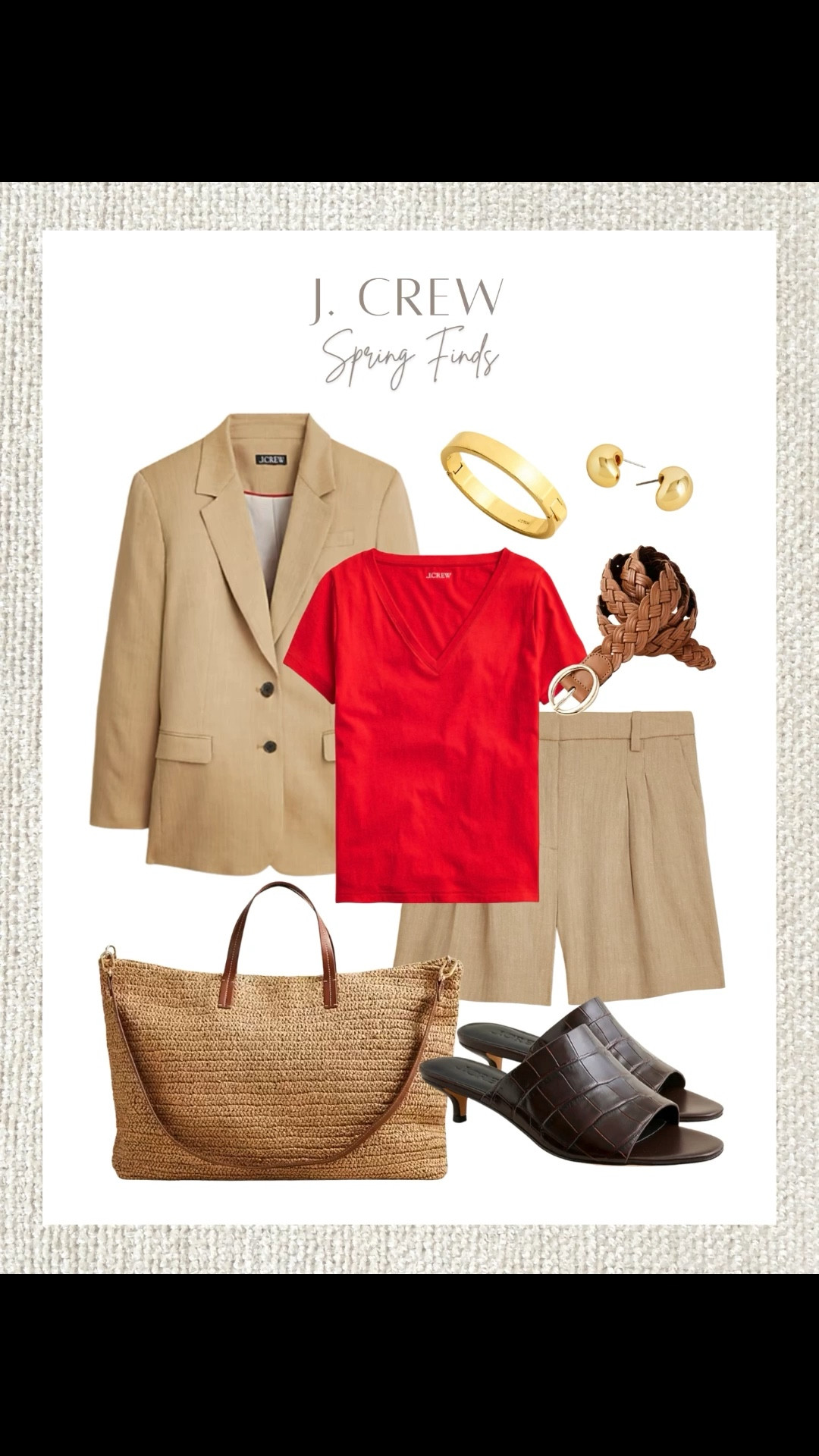 Enjoy up to 50% OFF on these chic J.Crew pieces. 
J.Crew sale, spring finds, up to 50% off, spring wardrobe, casual chic, seasonal style, wardrobe refresh, straw bag, spring accessories, vacation ready, shopping deals



#LTKSeasonal #LTKItBag #LTKSaleAlert