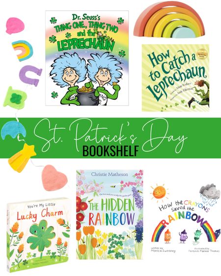 Kids St. Patrick’s day bookshelf 

#LTKfamily #LTKbaby #LTKkids