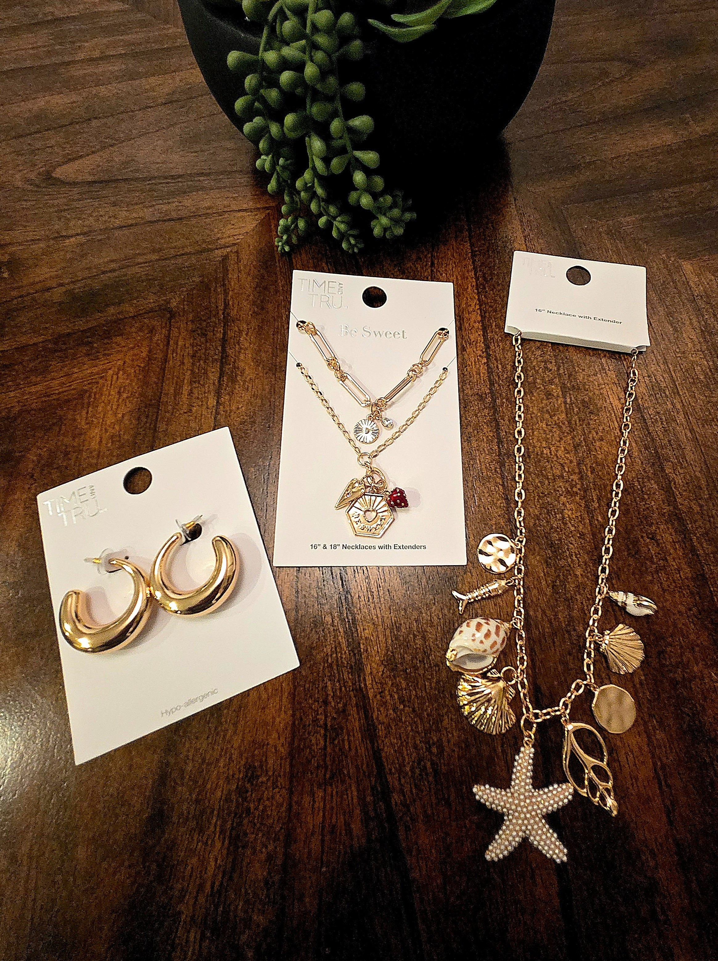 These are so beautiful! ✨️( & inexpensive!)Can you believe its from Walmart!?! I wore the necklace today and I'm loving it,❤️ I can't wait to wear the rest. Oh, and the earrings look so high end, they are light as a feather.

#LTKSaleAlert #LTKOver40 #LTKootd