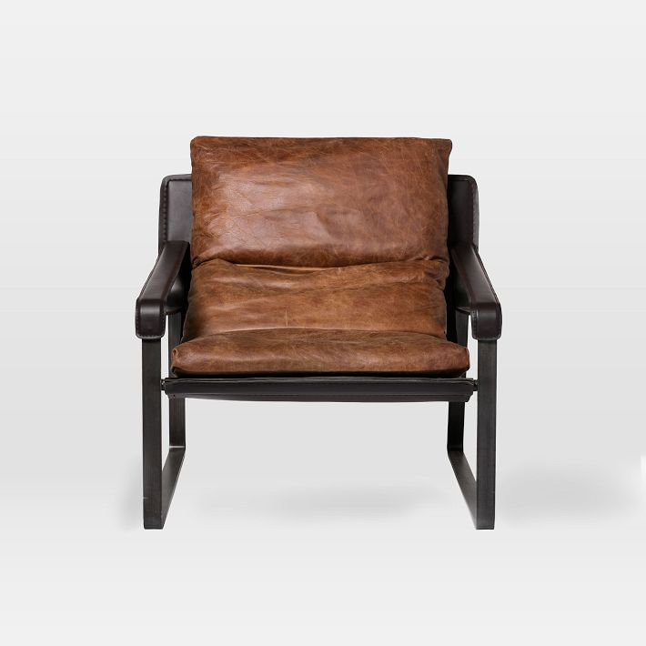 Bram Leather Chair | West Elm (US)