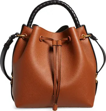 Chloé Marcie Leather Bucket Bag | Nordstrom | Nordstrom