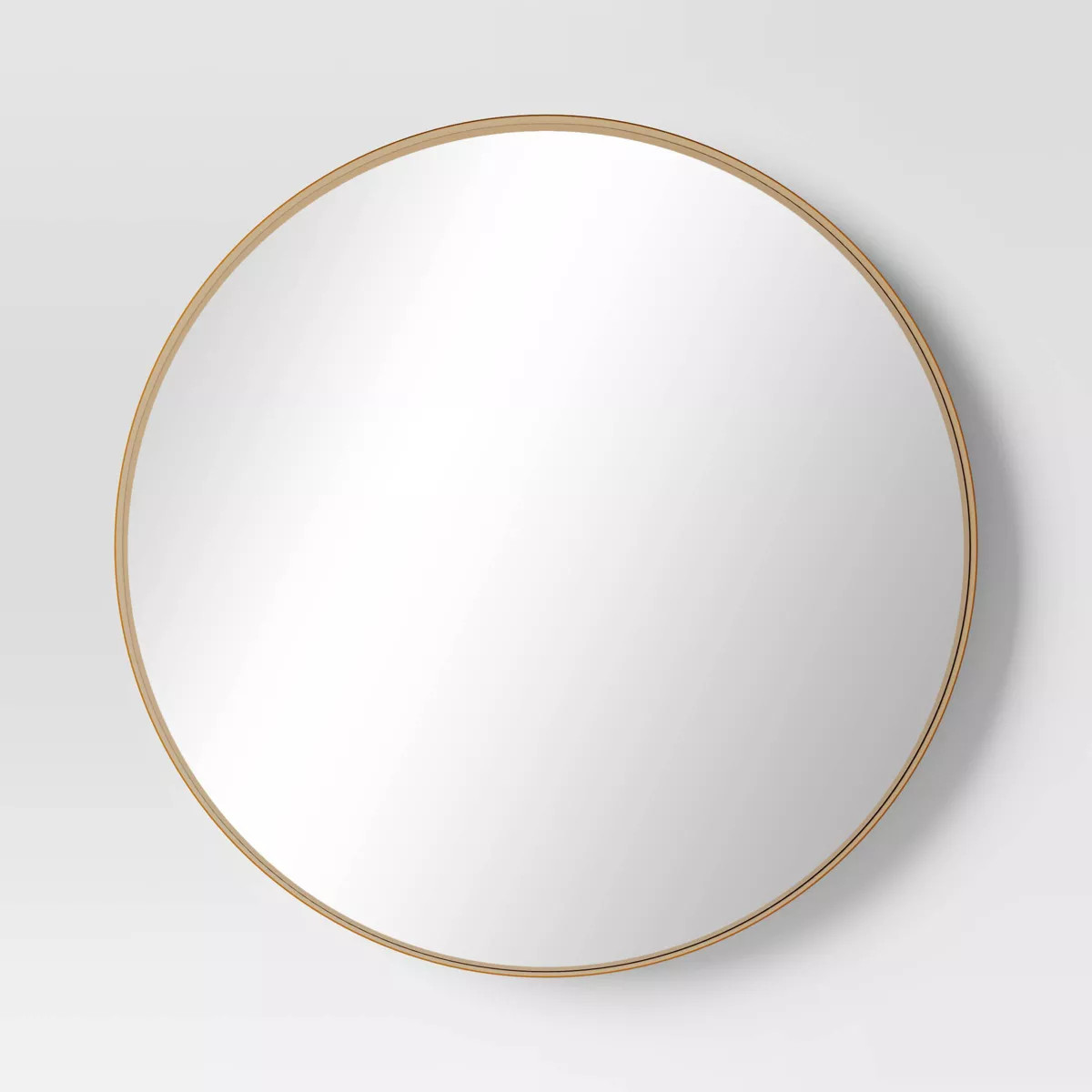 30" Flush Mount Round Decorative Wall Mirror - Threshold™ | Target