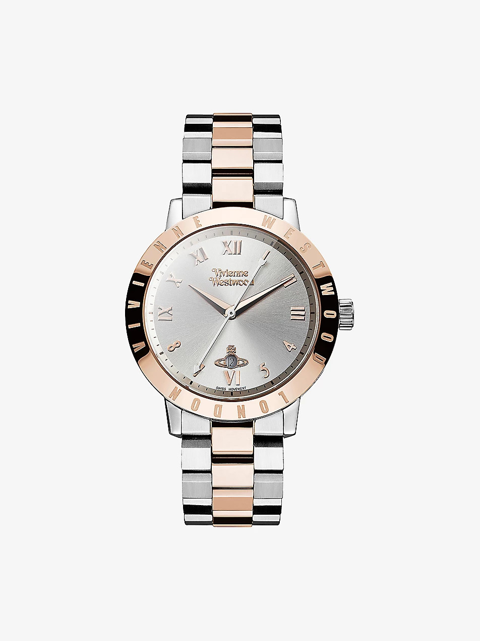 VV152RSSL Bloomsbury two-tone stainless-steel quartz watch | Selfridges