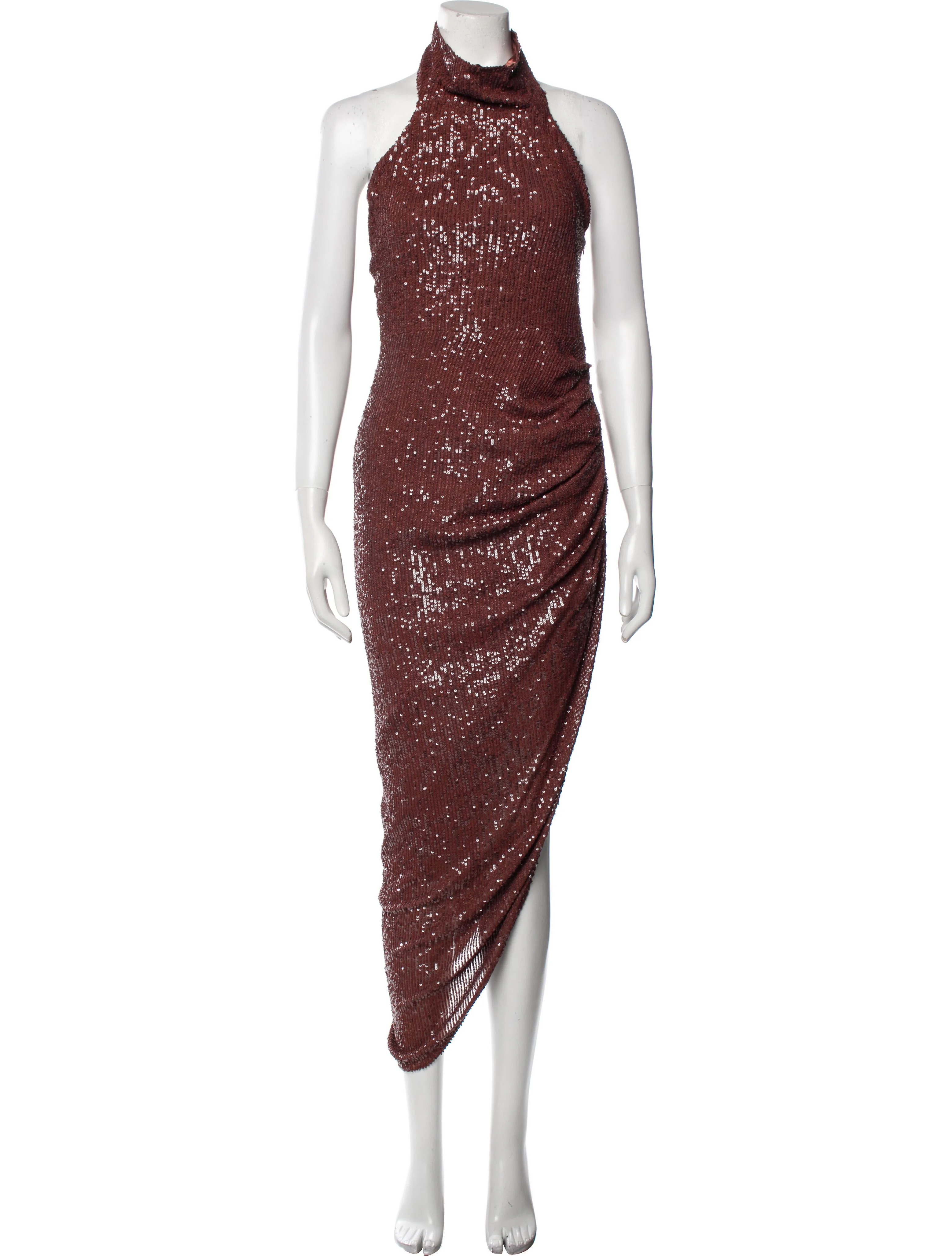 Halterneck Long Dress w/ Tags | The RealReal