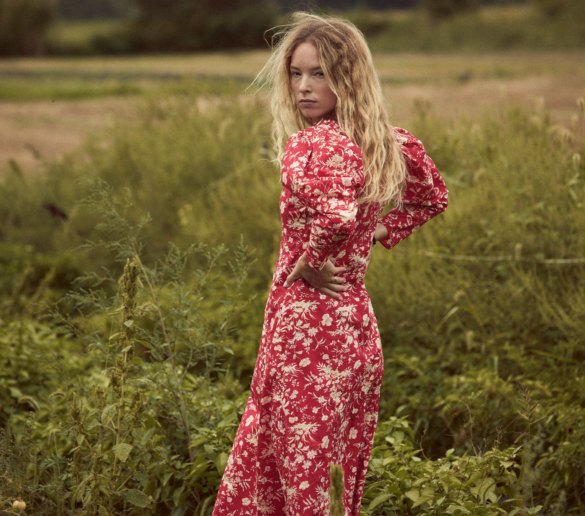 Clarence Dress - Oak Bluffs Floral | DÔEN | DOEN