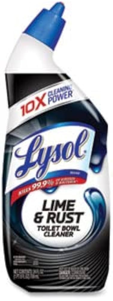 Lysol Remover Toilet Bowl Cleaner 48oz 2X24oz 10X Cleaning Power, Sss, Lime & Rust, Lime & Rust, ... | Amazon (US)