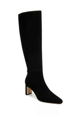 Sam Edelman Women's Sylvia Boots - Wide Calf, Black, 8.5M | Belk