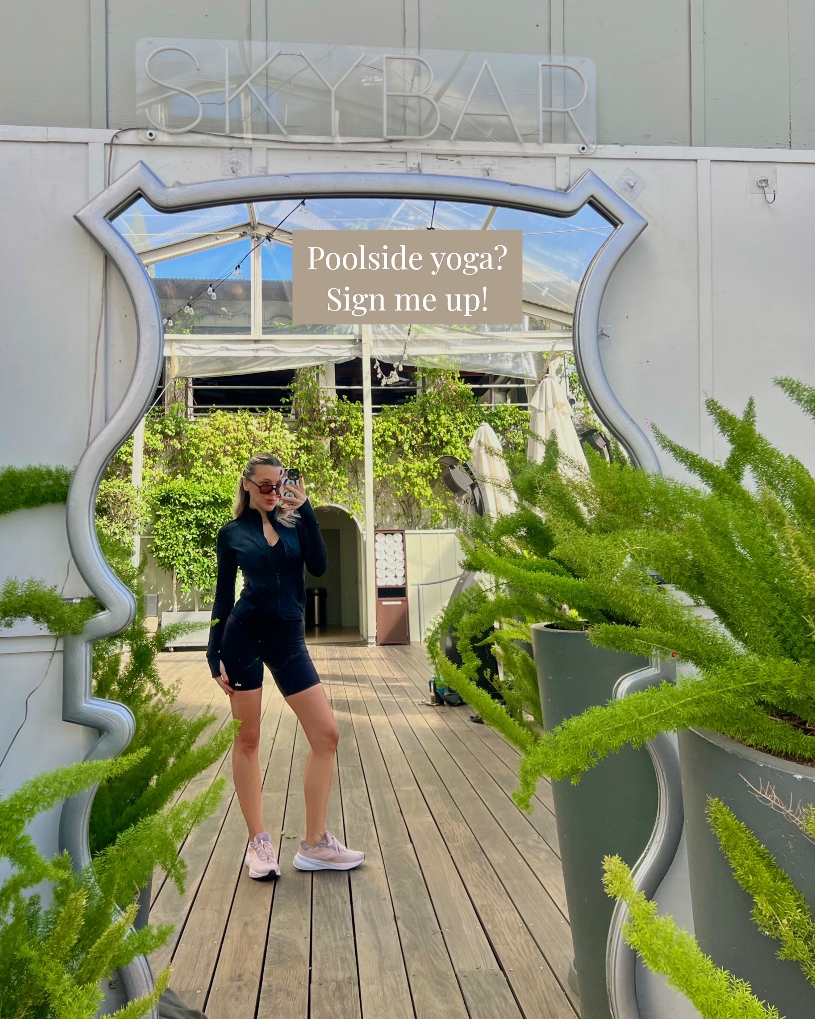 Simple but  OG yoga outfit! 🌞 #yoga #aloyoga #outfitcheck #pilatesprincess 

#LTKfitnessgoals #LTKActive #LTKootd