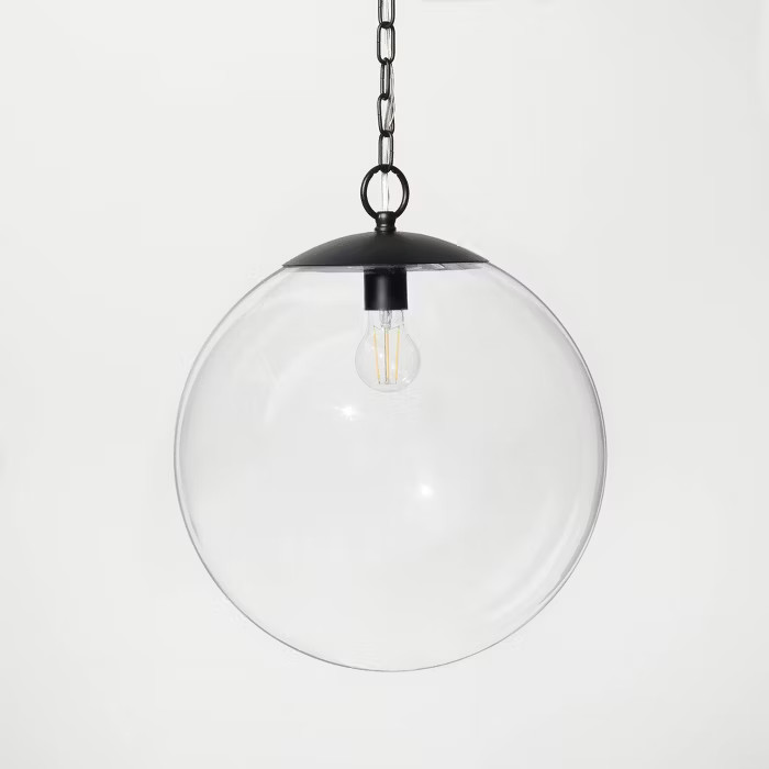 Glass Ceiling Pendant Black - Threshold™ designed with Studio McGee | Target