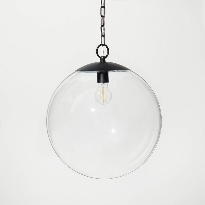 Glass Ceiling Pendant Black - Threshold™ designed with Studio McGee | Target