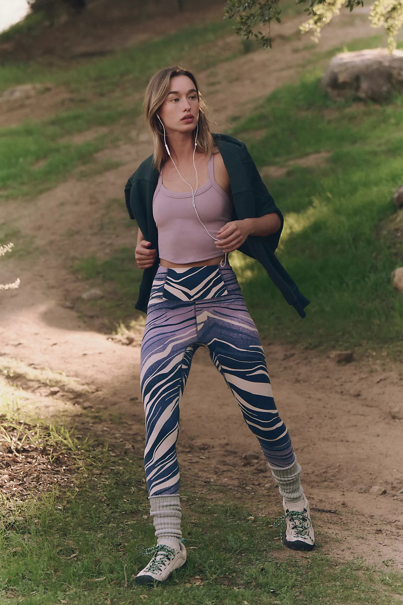 Never Better 7/8 Length Printed Leggings | Free People (Global - UK&FR Excluded)