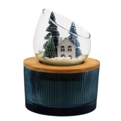 Member's Mark 3-Wick Snow Globe Candle | Sam's Club