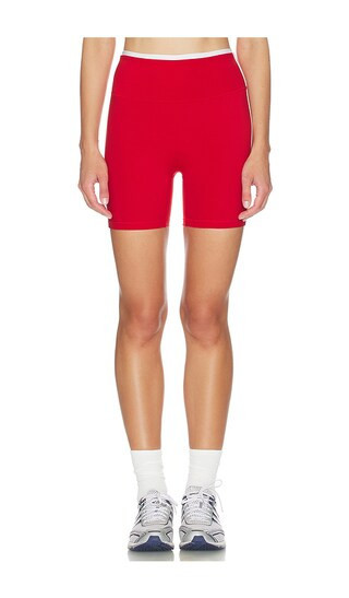 FORM Two Tone Shorts in Red. - size XS | Revolve Clothing (Global)