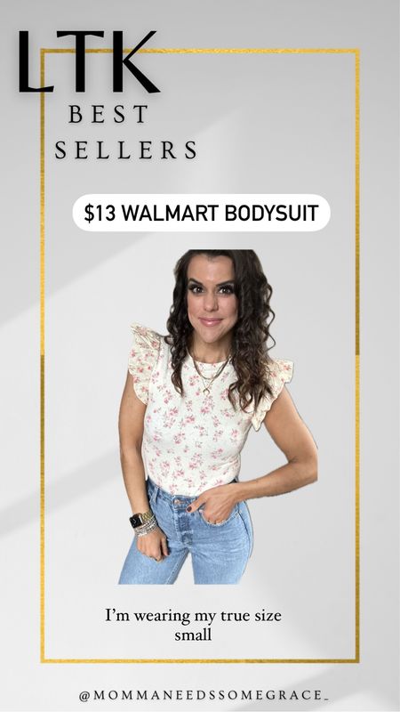 Monthly most sold items! Size small in this Walmart bodysuit 

#LTKfindsunder100 #LTKsalealert #LTKstyletip