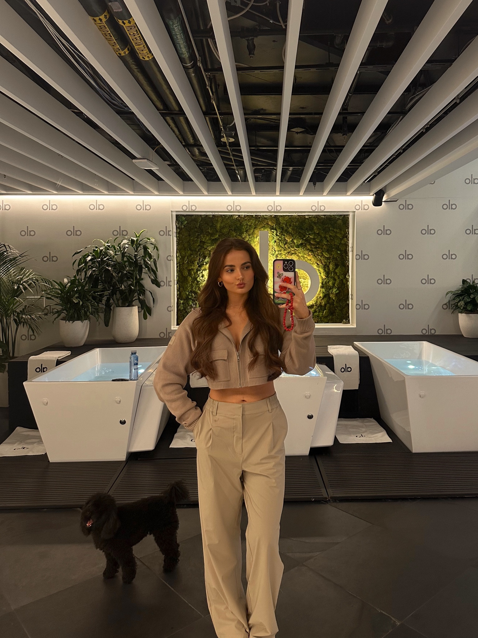 Alo Yoga Scholar Knit Cargo Full Zip Hoodie and High-Waist Pursuit Trouser (Regular) in Gravel

#LTKWorkwear #LTKStyleTip