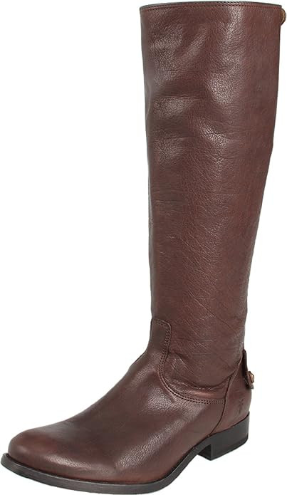 FRYE Women's Melissa Button Back Zip Wide Calf | Amazon (US)