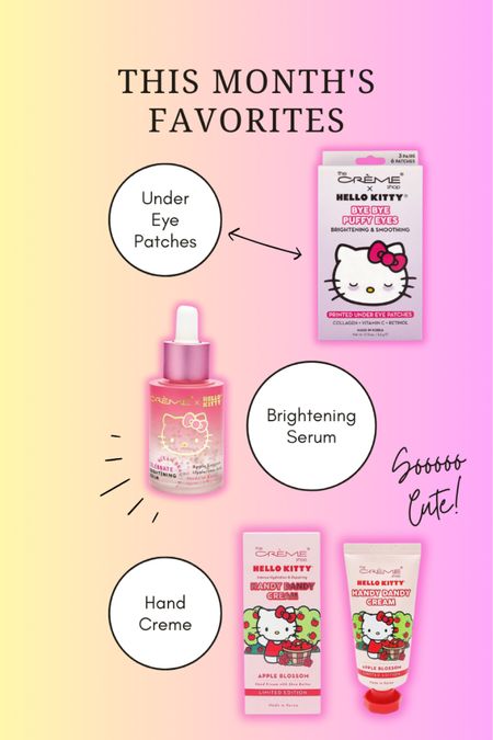 Skincare
Asian skincare
Hello Kitty
Korean skincaree#LTKstyletip #LTKbeauty

#LTKGiftGuide