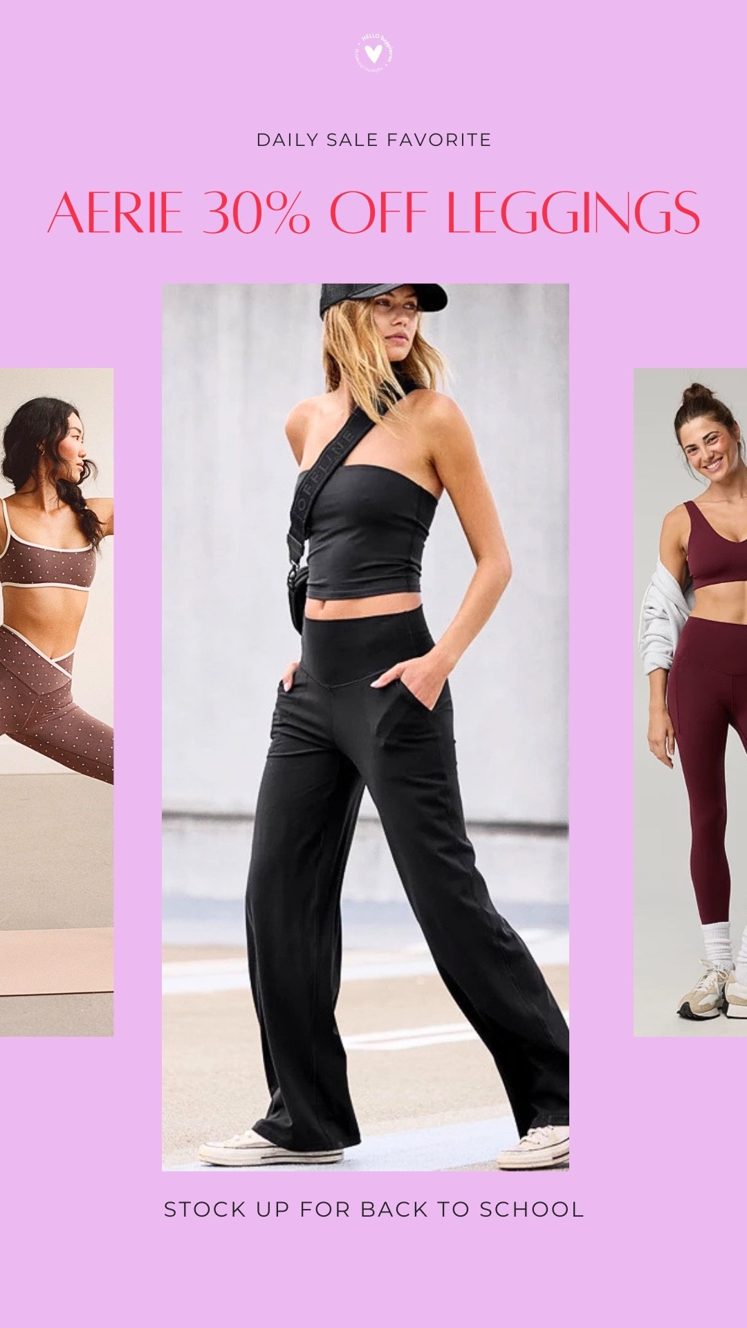 The leggings everyone loves are finally on sale 🙌 Soft, flattering, and perfect for everything from errands to school drop-off. Stock up while they're 30% off before your size is gone! 🖤✨

#LTKootd #LTKSaleAlert #LTKActive