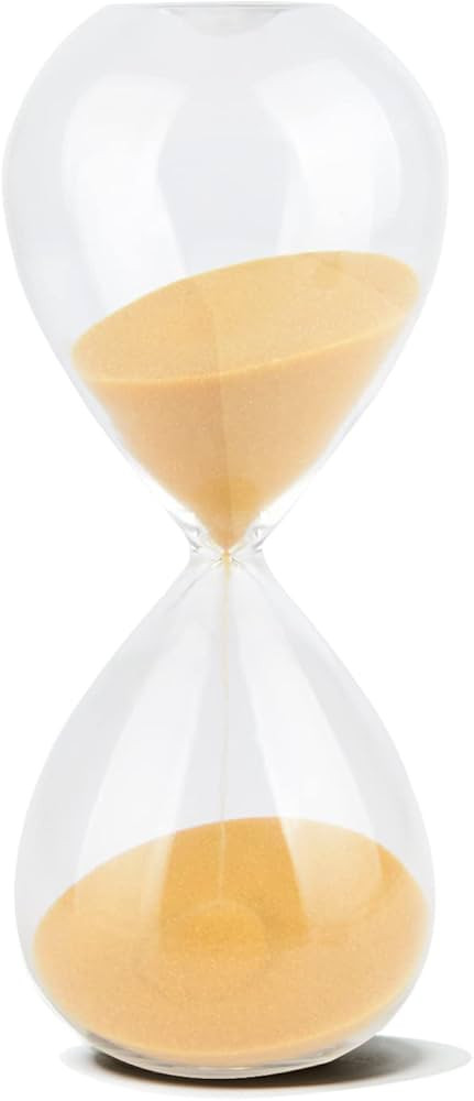 Hourglass, HoveBeaty Hand-Blown Sand Timer Set for Time Management 15 Minutes Durable Glass Const... | Amazon (US)