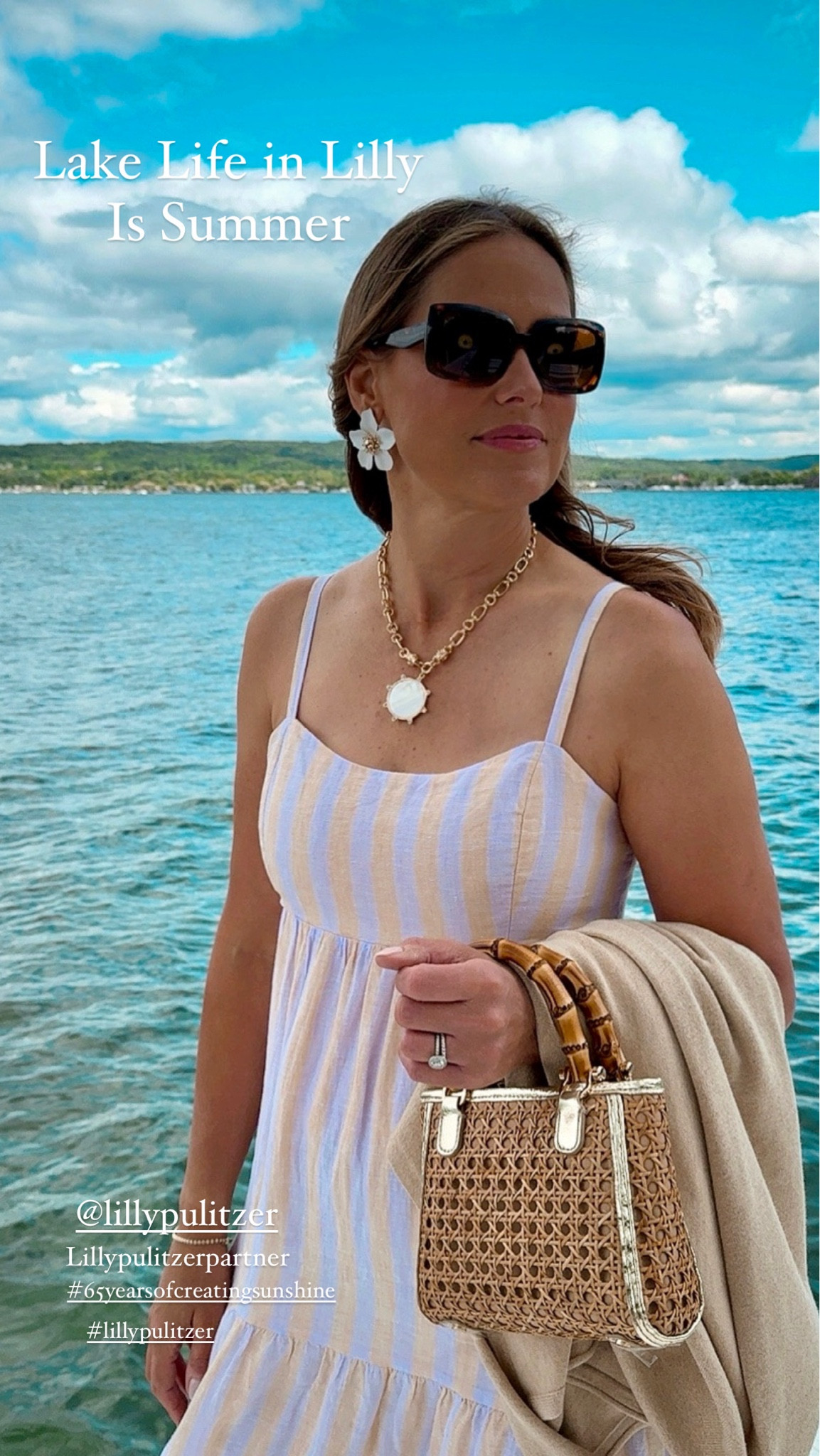 Enjoying the lake is perfect and perfect for wearing Lilly! Headed to a sunset cocktail cruise then dinner! It's the perfect look!

#over40style #over30style #over60style #midsizestyle #preppystyle #classicstyle#over50style #fashionfinds
#lillypulitzerpartner #lillypuliter #65yearsofcreatingsunshine @lillypulitzer

#LTKStyleTip #LTKOver40 #LTKTravel