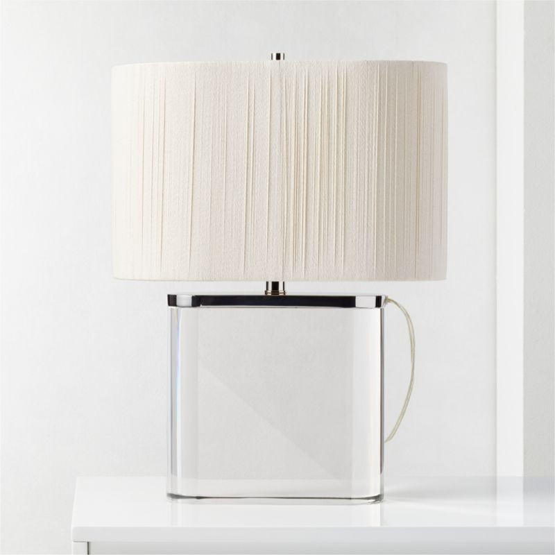 Clair Crystal Base Table Lamp + Reviews | CB2 | CB2