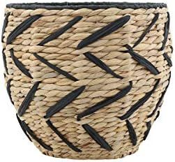 Bloomingville AH0524 Seagrass Basket, Black | Amazon (US)
