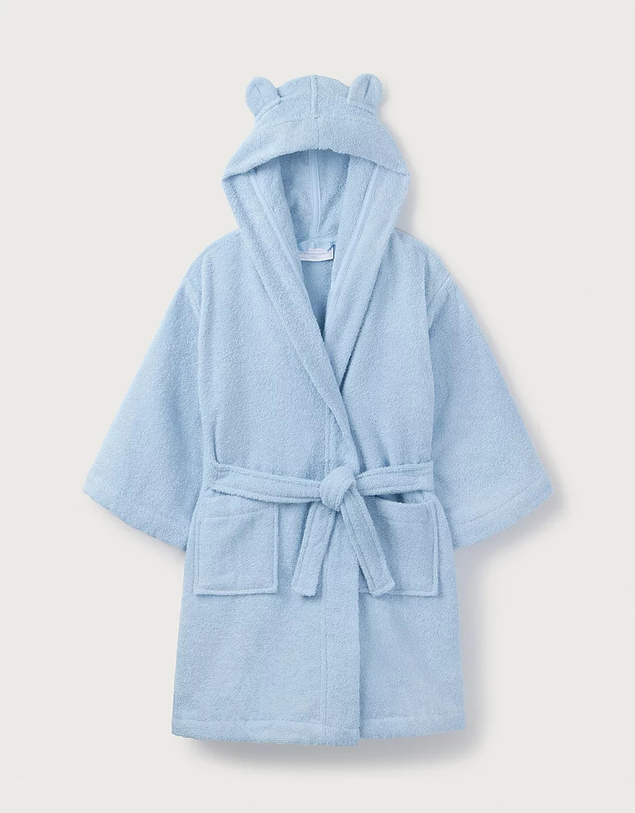 Cotton Towelling Robe (1–6yrs) | The White Company UK & ROW