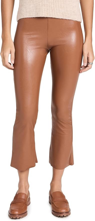 commando Women's Faux Leather Cropped Flare Pants | Amazon (US)