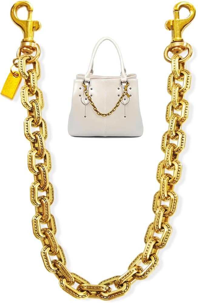Bag Charms Purse Charm for Handbag Gold Decorative Purses Extender Chain -Womens Christmas Stocki... | Amazon (US)