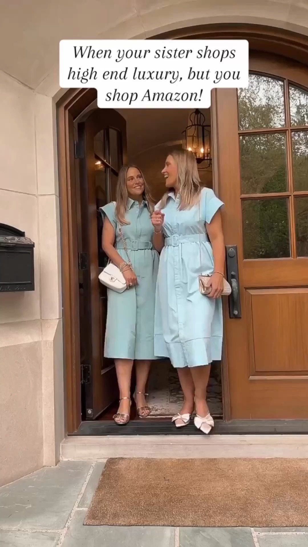 FOUND! One of our favorite fitting dresses, but on a budget! You don’t have to spend $$$ to look like a million bucks!

Wearing size 8 Tuckernuck and size large Amazon. Hurry these won’t last! s

#LTKOver40 #LTKMidsize #LTKMothersDay