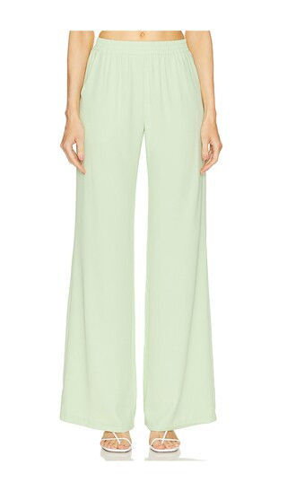 Amanda Uprichard Vera Pants in Sage. - size M | Revolve Clothing (Global)